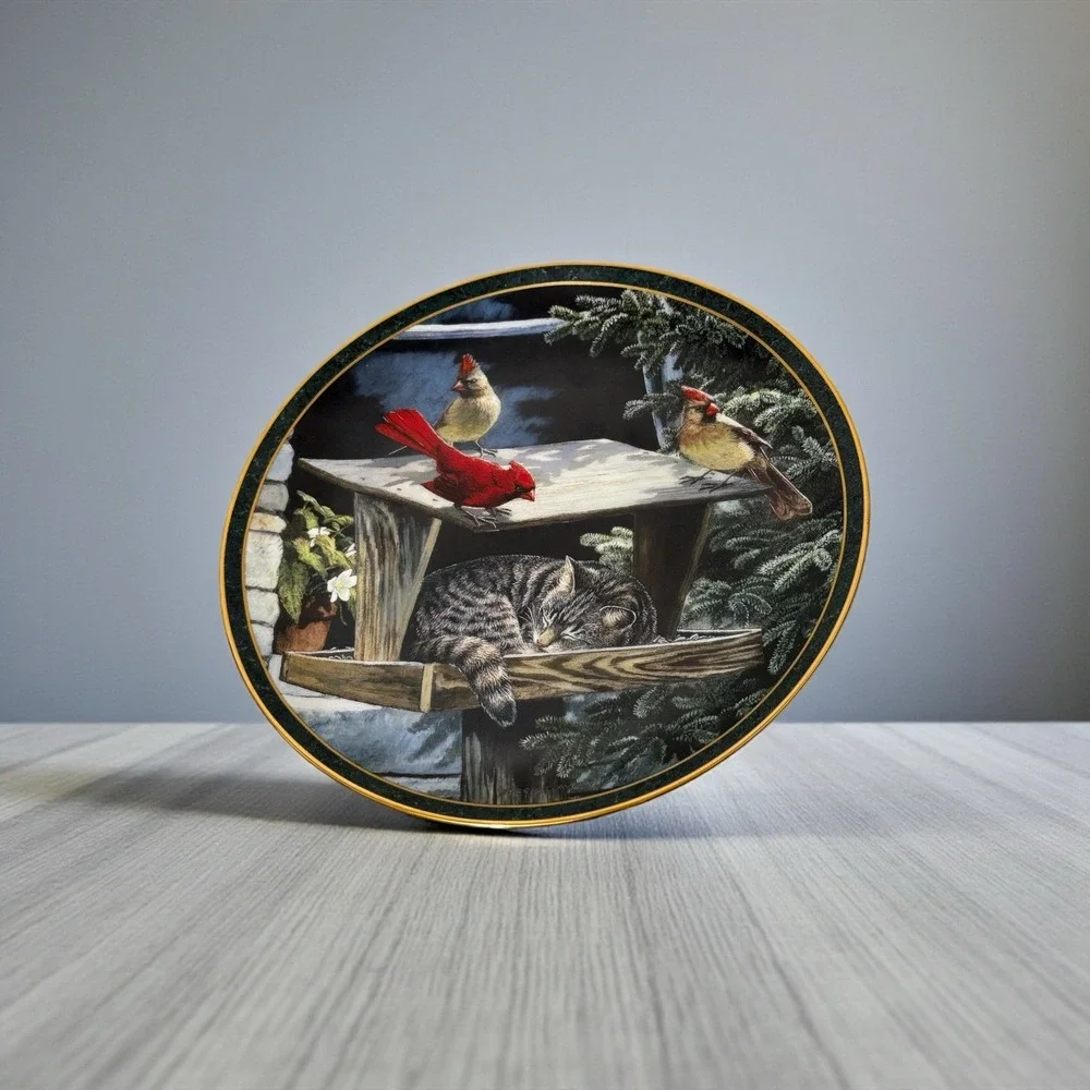 Vintage 1994 The Bradford Exchange Collectors Plate Cat Nap by Persis Weirs